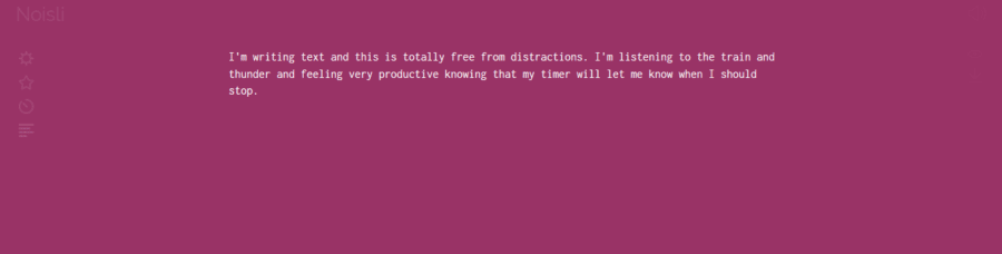 Noisli Text