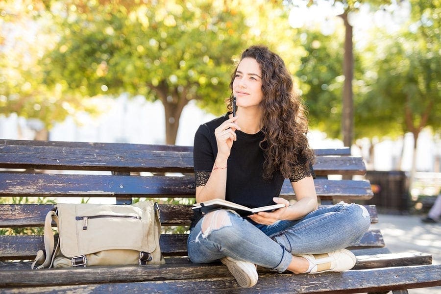 Reflecting on a journal prompt