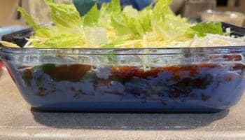 Vegan Layered Dip With Cream Cheese And Other Good Things