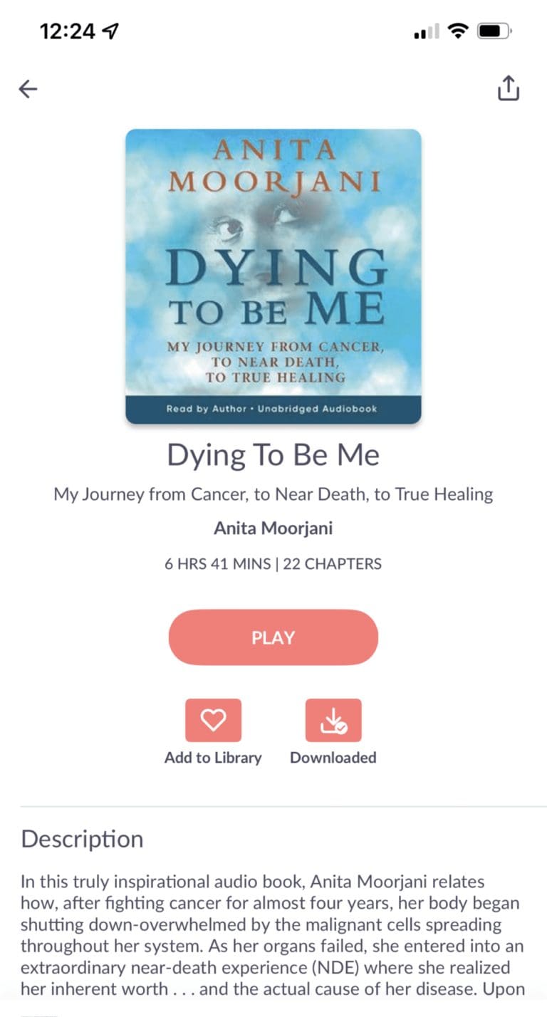 Dying To Be Me Review: My Thoughts On Anita Moorjani's Story