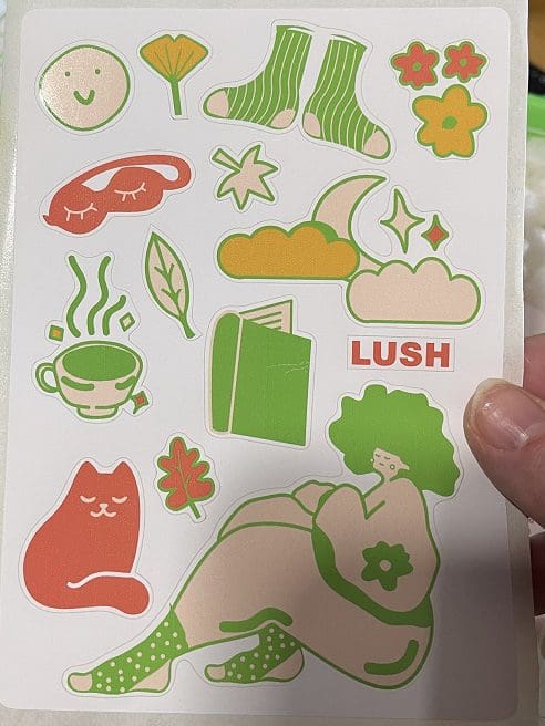 Lush Kitchen Stickers