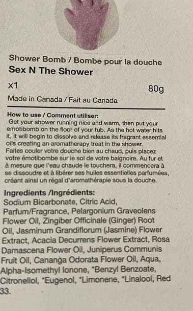 Shower Bomb Ingredients Lush Kitchen Subscription Box February
