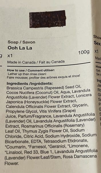 Lush Soap Ingredients Kitchen Subscription Box