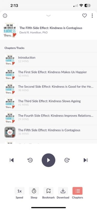 My Review Of The Five Side Effects of Kindness By David Hamilton