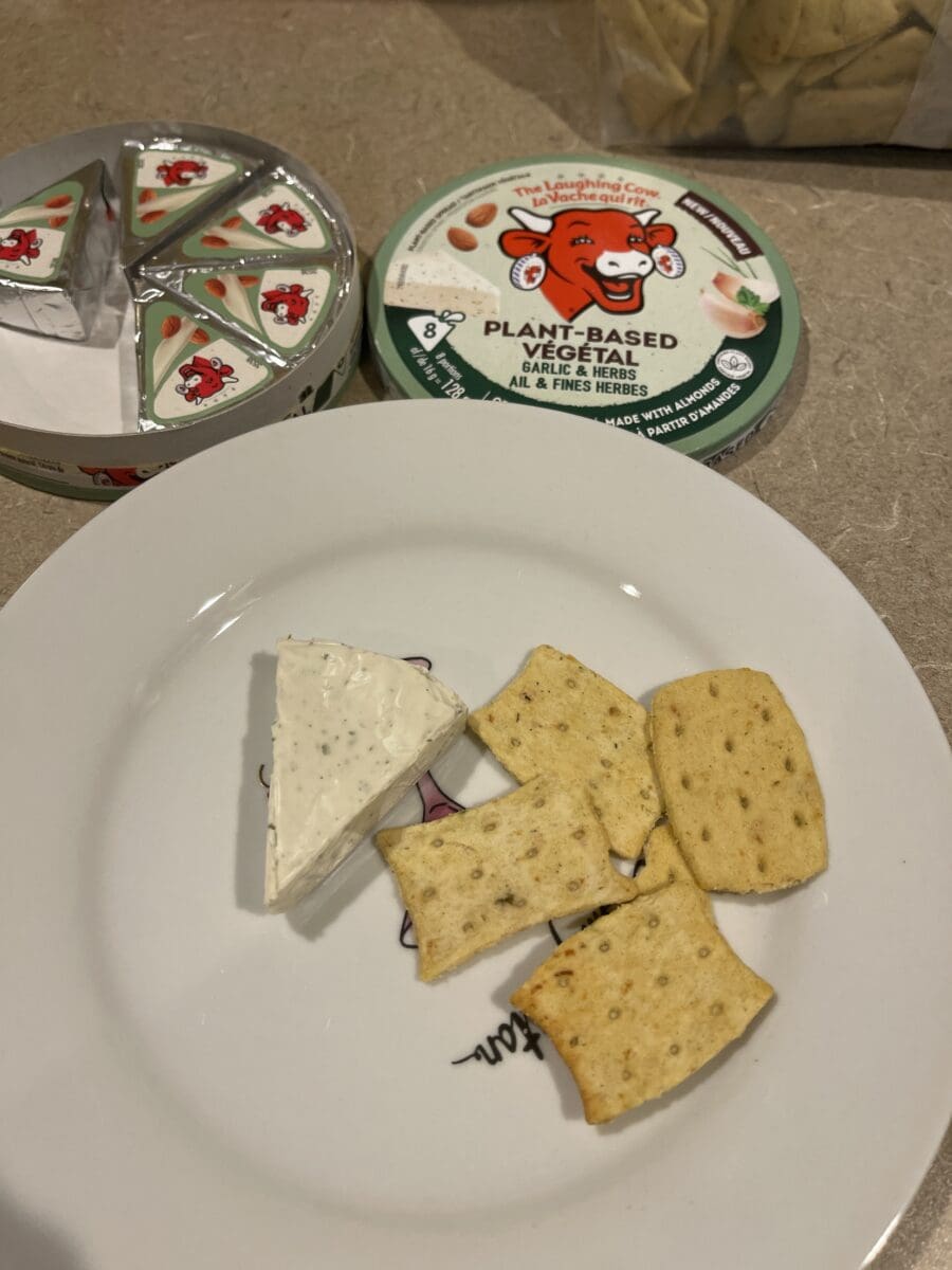 The Laughing Cow Plant Based Garlic And Herb Cheese