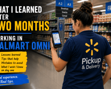What Two Months Working In Walmart OMNI Has Taught Me
